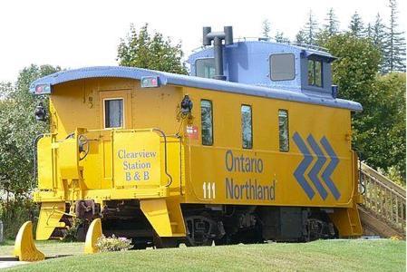 Clearview Station & Caboose B&B Creemore Δωμάτιο φωτογραφία