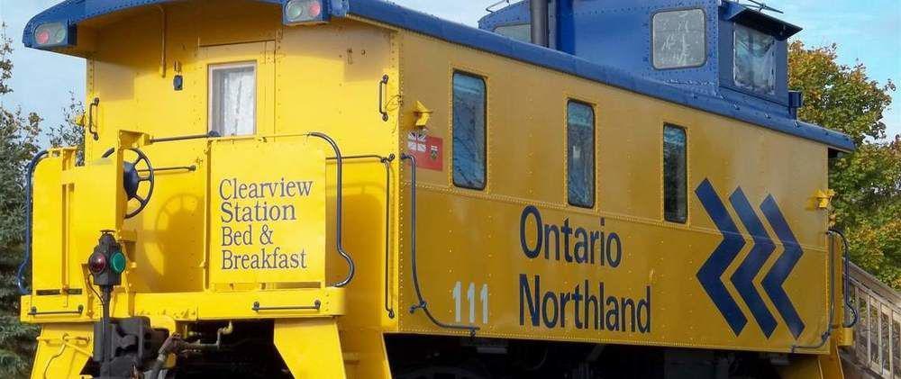 Clearview Station & Caboose B&B Creemore Εξωτερικό φωτογραφία